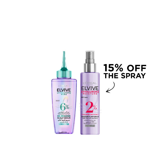 L'Oréal Paris Hyaluron Pure Serum + Hyaluron Expert Serum At 15% OFF | Loolia Closet