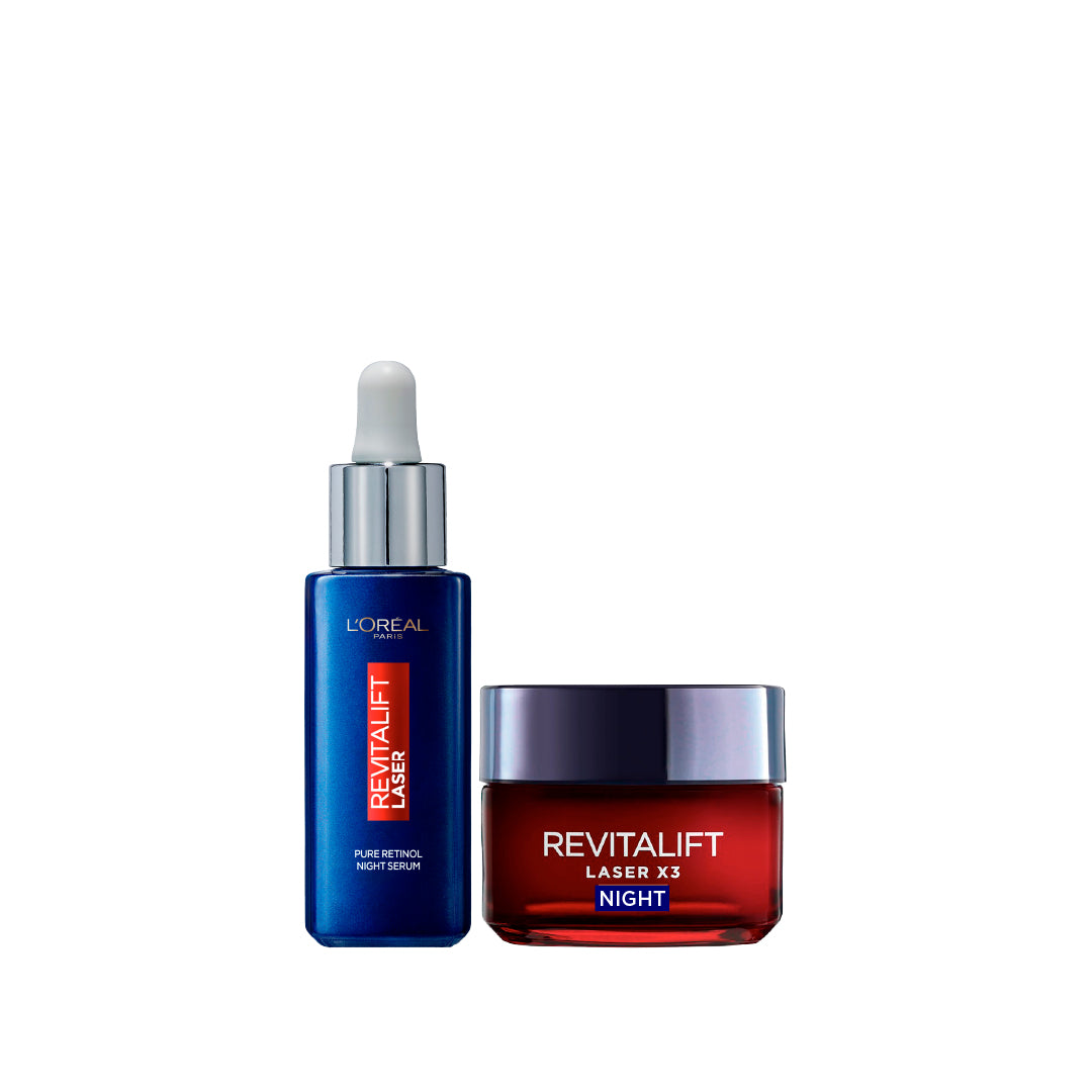 Retinol Night Serum + Revitalift Night Cream At 20% OFF