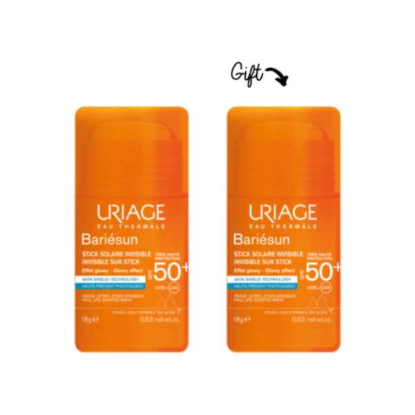 2x Bariesun SPF50+ Invisibile Sun Stick At 50% OFF