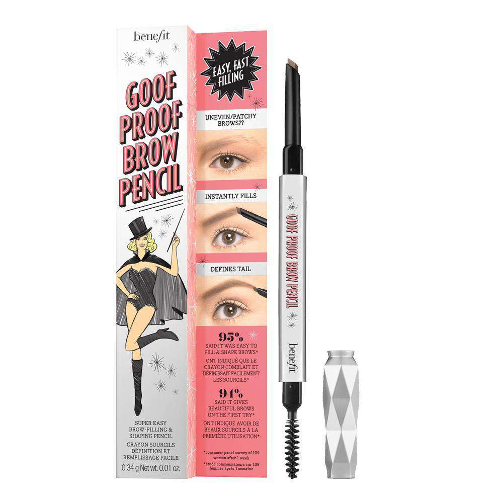Benefit Cosmetics Goof Proof Super easy brow filling and shaping pencil | Loolia Closet