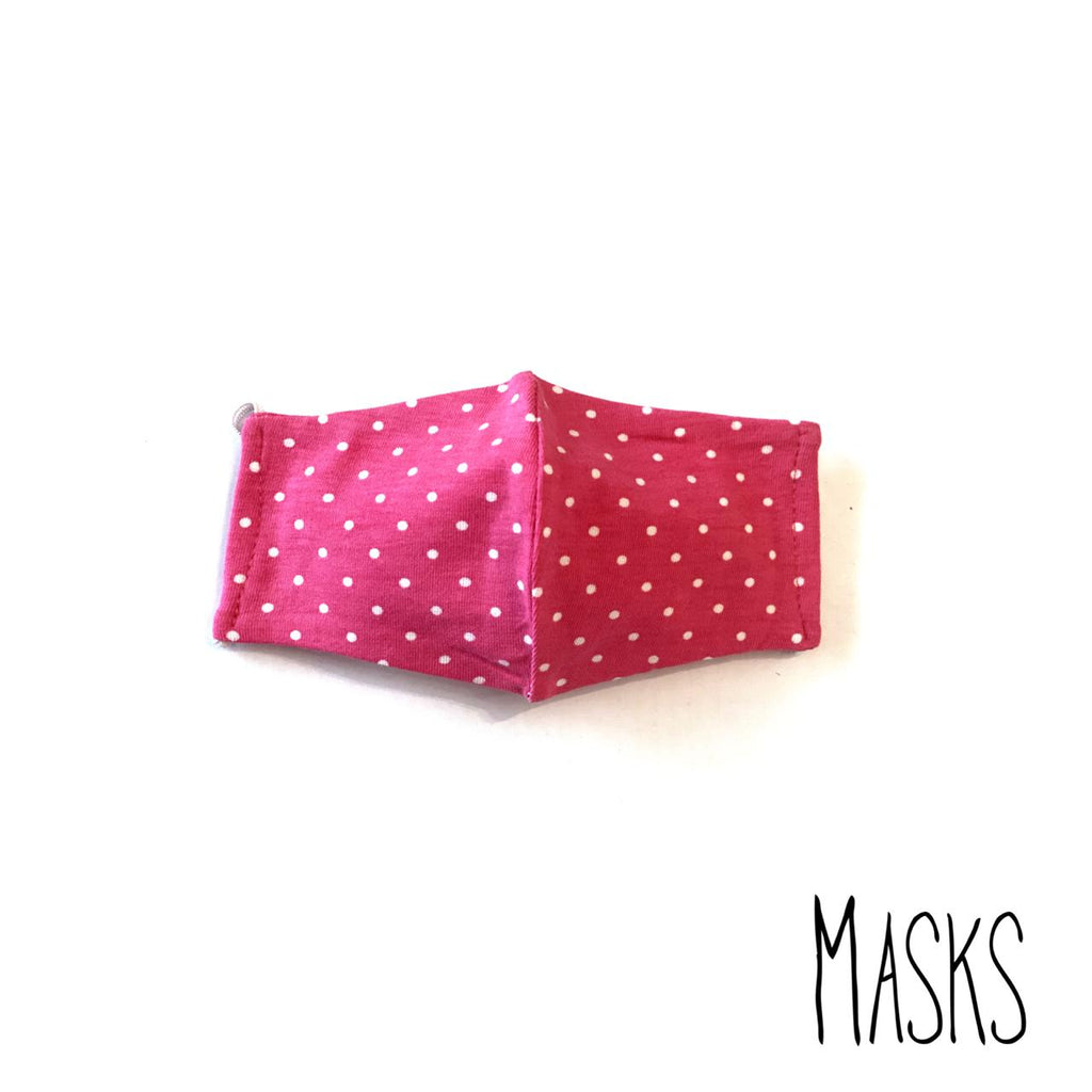 Masks The Pink Dotted Mask for Kids | Loolia Closet