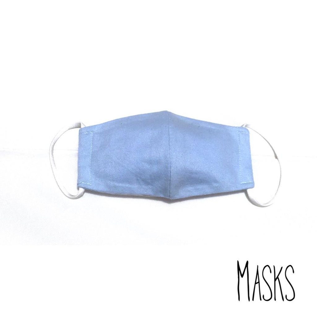 Masks Light Blue Kids Mask | Loolia Closet
